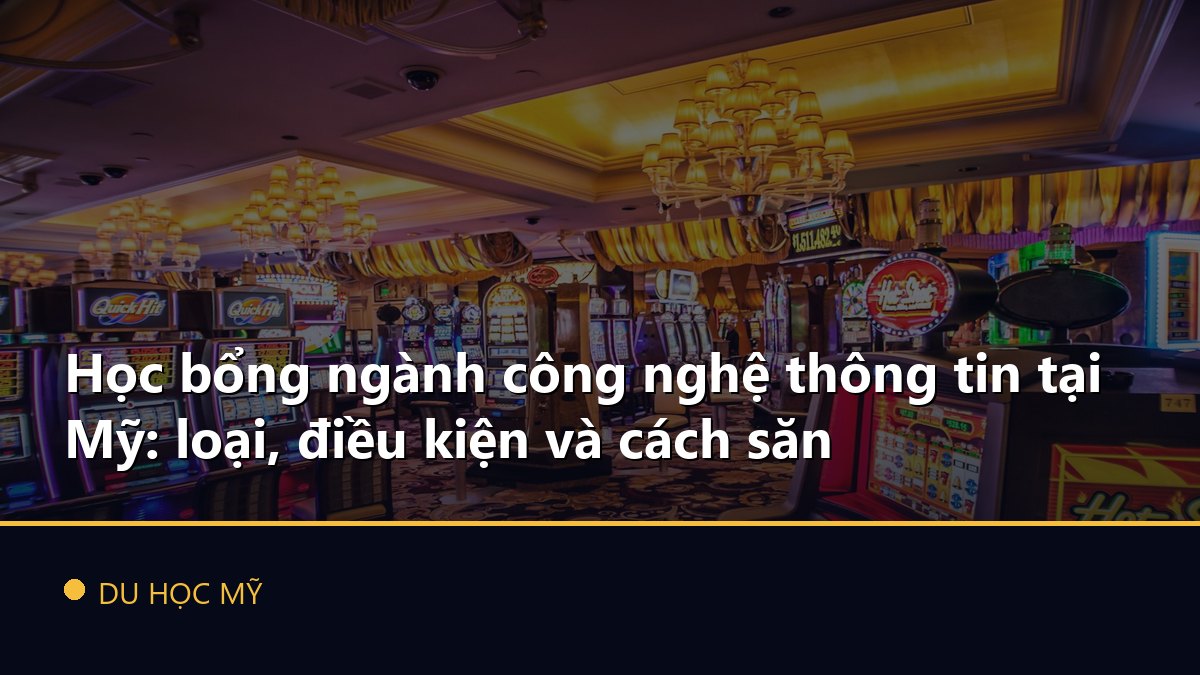 Học bổng ngành công nghệ thông tin tại Mỹ: loại, điều kiện và cách săn